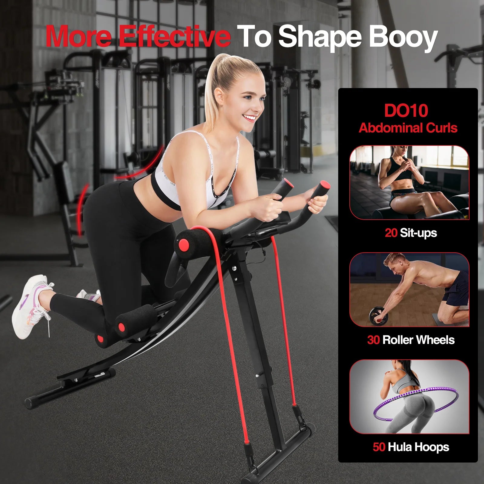 CoreSculpt Foldable Ab Trainer Pro